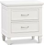 NAMESAKE Darlington Bedside Table for Nursery Warm White