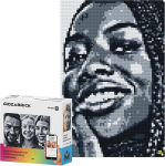 MOZABRICK Set M - Clamp Building Block Mosaic Photo Kit, Personalised Gift, Custom, Picture Building Kit, Pixel Art Plug-In Building Block Painting