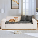 LiveGo paks diivan katab pestav pehme Faux Mink Velvet Plush Universal Pet Diivan Cover Pehme ja kohev mittelibisev diivan Slipcovers 2 3 4 istuja m&ouml;&ouml;bli kaitsja elutoa jaoks