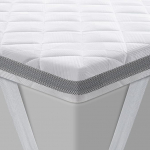 BedStory Gel Topper 180 x 200 cm, H3/H4, 7,5 cm k&otilde;rgus, k&uuml;lma vahu tuum, hingav 3D v&otilde;rkkate, mugav madratsipealne Box Spring vooditele, ebamugavatele vooditele, diivanvooditele.