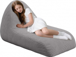 MoMoreCool Bean Bag tool t&auml;iskasvanutele lastele, Suur Bean Bag t&auml;idisega, mugav v&auml;ikelapse Lounge Bean Bag diivan, lapsed, laisk p&otilde;randale diivan m&auml;ngutuba, elutuba, Hall