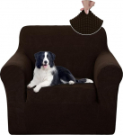 UNICE HOME Stretch toolikatted elutuppa, 1 t&uuml;kk, v&auml;ike kontroll, Jacquard toolikate 1-istmelisele, diivanile (tugitool, kohvi)