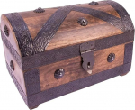 Holzspielerei 73614-M Pirate Chest Mango Flamed Medium
