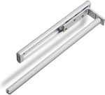 SOTECH TED pikendatav k&auml;ter&auml;tikukang 1-k&auml;eline EV1 anodeeritud alumiiniumist 325-487 mm teleskoopiline k&auml;ter&auml;tikukang vannituppa v&otilde;i k&ouml;&ouml;ki 2 tk.