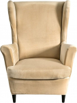 CRFATOP Velvet Wingback Slipcovers 2 t&uuml;kki Stretch Wing Back Chair Slipcovers Spandex kangas elastne p&otilde;hi elutuba magamistuba Wingback tool (C11)