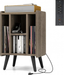 GOPLUS plaadim&auml;ngija stend, plaadim&auml;ngija koos laadimisjaamaga, plaadim&auml;ngija riiul, vin&uuml;&uuml;lplaatide hoiukapp, k&uuml;ljelaud, diivanilaud elutuppa (hall)