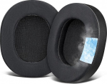 SOULWIT jahutusgeeliga asendusk&otilde;rvapadjad Audio-Technica ATH M70X k&otilde;rvaklappidele, j&auml;&auml;siidist kangaspadi, suure tihedusega vahtpolster