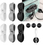 Pakend 10 kaabliorganisaator, kaabliorganisaator seadmetele, kaablikomplekt, isekleepuv kaablihoidja, kaabliorganisaator, kaablikomplekt, isekleepuv k&ouml;&ouml;giseadmetele, mikserile, riisipliidile, &otilde;hku