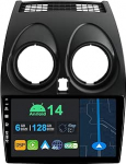 9-tolline Android 14 autoraadio koos satelliitnavigatsiooniga Nissan Qashqai J10 2008-2014 | Octa Core | 6GB 128GB | Sisseehitatud 4G LTE | CarPlay & Android Car | DSP | DAB | HDMI | Dual Band WiFi | Bluetooth 5.0