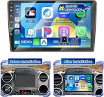 Hikity 4G + 64G Android 15 autoraadio Citroen Berlingo B9 2008-2017/Peugeot Partner 2008-2019 9-tollise puuteekraaniga, raadio 2 DIN traadita Carplay Android auto FM/RDS BT GPS WiFi SWC + kaamera