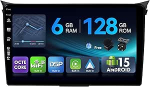 [6G + 128G, Octa-Core] - MSD Autoradio Hyundai I30 (2011-2015) | Android 15 GPS navigatsiooniradio | CarPlay Android auto roolijuhtimine Dual Band WiFi DSP DAB | Tagurduskaamera MIC | 2 DIN