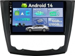SXAUTO Android 14 - Sisseehitatud 4G LTE DAB - 6G + 128G - Autoradio Renault Kadjar (2015-2019) - Dual Band WiFi - CarPlay Android Auto - Kaamera + MIC - DSP roolijuhtimine - QLED 9-tolline 2 DIN 8