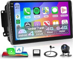 4G + 64G Android Autoradio Mercedes Benz W203 W210 W168 R170 Vaneo Vito Viano Traadita Carplay Android Auto 9-tolline Incell puuteekraaniga autoraadio GPS navigatsioon WiFi Bluetooth FM/RDS/EQ/SWC tagurdamine