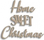 Home Sweet Christmas puidust rippuvad kirjad elutuppa k&ouml;&ouml;ki magamistuppa