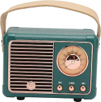 Naroote Retro Bluetooth k&otilde;lar, Retro k&otilde;lar, kaasaskantav Retro Bluetooth 5.0 k&otilde;lar HiFi Stereo heliga, kerge Vintage stiilis k&otilde;lar koju v&otilde;i (roheline)