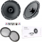 Komplekt Focal Auditor ACX165S 2 koaksiaal-k&otilde;larid 2-Way 16,5 cm 165 mm 6,5 tolli l&auml;bim&otilde;&otilde;t 55 Watt RMS ja 110 Watt Max 4 Ohm 91 dB paar + ruudustik ja 5 tasuta kleepsu