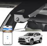 mangoal 4K Dash Cam Custom Toyota RAV4 & RAV4 Hybrid 2022 2023 2024 (mudel B) ventilatsiooniava, LE Limited SE Adventure XLE Premium XSE, OEM Look, UHD 2160P Video, WiFi & App, 128GB kaart