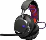 JBL Quantum 950 juhtmevaba multiplatvormiline Bluetooth m&auml;ngukomplekt JBL Quantum Room Sound ja Head Tracking, m&uuml;rasummutusmikrofon, USB-C kaabel, 50H aku ja vahetatavad osad, mustas toonis