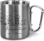 True Statements Isikup&auml;rastatud h&otilde;&otilde;gveinikruus roostevabast terasest karabiinik&auml;epidemega - j&otilde;uluturu kruus nimega - kingiidee kolleegid s&otilde;brad pere - umbes 300 ml - umbes 300 ml - h&otilde;bedane