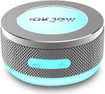 Kogemused Ultimate Sound Black Technology Wireless Speaker - Mini Bone Conduction k&otilde;lar d&uuml;naamilise LED-hingamisvalgusega, mis &uuml;hildub iPhone'i, iPadi, Samsung Galaxy Series'iga.