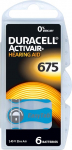 Duracell Activair 675 kuuldeaparaadi aku (10 pakki kuus akut)