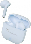 TECHMADE Bluetooth juhtmevabad k&otilde;rvaklapid mikrofoniga HD audio t&auml;iustatud bassiga puutetundlik juhtimine veekindel IPX5 &uuml;hilduv iPhone ja Androidiga