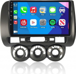 LEXXSON Carplay raadio Android raadio Honda Fit 2007 / Honda Jazz 2001-2006 9-tollise kapatsitiivse puuteekraaniga k&otilde;rglahutusega GPS navigatsioon Bluetooth USB m&auml;ngija 2G DDR3 + 32G NAND m&auml;luflaksuga