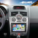 2GB + 64GB CAMECHO Android 13 autoraadio Renault Megane 2 (2002-2009) jaoks Bluetooth Navi, 7-tolline autoraadio puuteekraan koos FM/RDS peegel&uuml;hendusega WiFi USB + AHD tagurduskaameraga