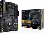 Asus TUF Gaming B450-Plus II Motherboard, AM4 Socket, ATX, AMD Ryzen, DDR4 Memory, 2 x M.2, USB 3.1 Gen1 and Gen2, Aura Sync, AI Noise Cancelling for Microphone
