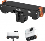 VRIG AC-38 Magnetic Quick Release Mount for Insta 360 GO 3 / GO 3S Action Camera Adapter 1/4" Thread & 2 Zag Mount for Tripods & Selfie Sticks