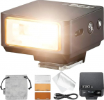 Godox iT20-R TTL Mini v&auml;lk Ricoh GR III GR IIIx GR III HDF, iT20R kompaktne klambriga v&auml;lk, P-TTL &uuml;hilduv, USB-C laetav aku, magnetiline v&auml;rvifilter kaasas