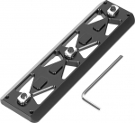 M-lok Arca Rail Mount, Arca-Swiss p&uuml;ssistatiivide statiivi kuulipea kiirv&auml;ljalaskeplaat, alumiiniumist Arca plaat RRS &uuml;hilduv (140 mm)