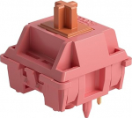 Akko mehaanilised klaviatuuril&uuml;litid, lineaarsed l&uuml;litid, 5 Pin 40gf, RGB LED-pesa, MX klahvil&uuml;liti DIY-komplekti / m&auml;nguri barebones klaviatuurile (45-ne pakett, roosipuu)