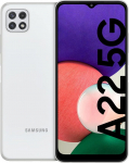 Samsung Galaxy A22 5G, SIM-vaba nutitelefon, 6,6-tolline, 128 GB, Android mobiiltelefon, valge