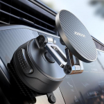 JOYROOM mobiiltelefoni hoidja auto [kolmekordne kokkupandav] Magsafe autokinnitus [vaakum ja tugevaim geel] auto armatuurlauale mobiiltelefoni hoidja Magsafe iPhone 17 16 15 14 13 12 & MagSafe &uuml;mbris