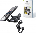 SP CONNECT Bike Bundle II koos universaalse klambriga, mobiiltelefoni hoidja jalgratta juhtraua jaoks, jalgratta mobiiltelefoni hoidja
