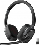 TECKNET V6.0 Bluetooth peakomplektid mikrofoniga, laetavad Bluetooth-k&otilde;rvaklapid ENC-m&uuml;ravastusega, juhtmevabad k&otilde;rvaklapid USB-A vastuv&otilde;tjaga veoautojuhile / k&otilde;nekeskusele / kontorile - 40+ tundi