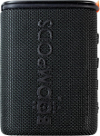Boompods Beachboom veekindel Bluetooth-k&otilde;lar - kaasaskantav IPX7 mini-muusikak&otilde;larid 5-tunnise aku elueaga, selfie-k&auml;ivitajaga ja keskkonnas&otilde;braliku disainiga, v&auml;ljas/reisile/du&scaron;&scaron;i all, mustas toonis