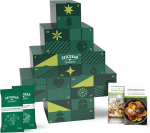 Spicebar orgaaniline advendikalender, 24 orgaanilist v&uuml;rtsi, toiduvalmistamisr&otilde;&otilde;m meestele ja naistele, ideaalne kingituseks