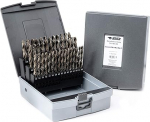 BaerCoil BAER HSSE Spiral Drill Bit Set (0.1 mm Rending) 6-10 mm - Twist Drill Set Made of High-Alloy HSSE/Cobalt Steel - Twist Drill Set - Steel Drill - Iron Drill