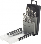 KRINO 01360401 HSS-G Ground, Bits Set 19 Pieces, Steel