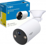 Tapo TC82 2K Battery Surveillance Camera Outdoor Wireless, Indoor & Outdoor CCTV Camera, Colour Night Vision, No Monthly Fee, AI Detection, IP65, 180 Days Battery Life, Works with Alexa & Google