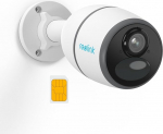 Reolink Go Plus 3G/4G LTE Surveillance Camera with SIM Card 2K 4MP HD, Person/Car Detection, Battery Camera Outdoor Without WiFi, Video Surveillance, Compatible with Alexa/Google, 2-Way Audio