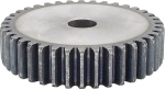 Hammasratas 2M-41T/42T/43T/44T Pitch 6.28 mm Hammasratta paksus 20 mm Sisemine auk 14 mm Silindriline hammasratas Mild Steel (44 hammast)