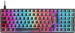 Mars Gaming MKULTRA, mehaaniline klaviatuur Must RGB, kompaktne 96%, l&uuml;liti Outemu SQ Brown, Hispaania-USA