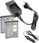 DSTE (2-pakk) EN-EL19 ENEL19 asendusaku ja laadija, mis &uuml;hildub Nikon Coolpix S100 S2500 S2600 S2700 S3200 S3300 S3400 S3500 S4200 S6500 S6600 S6900 0