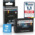 PATONA Platinum aku Nikon EN-EL25 EN-EL25a USB-C 1250mAh / 7.6V / 9.5Wh aku &uuml;hildub Nikon Z30 Z50 Z50II ZFC Z FC asendusakuga ENEL25 EN EL25