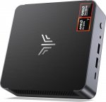 NiPoGi AM21 Mini PC -11 Pro, АMD Ryzen 7 8745HS (8C/16T, kuni 4.9GHz), 16GB DDR5 5600MHz 512GB M.2 NVME SSD Mini lauaarvuti, АMD Radeon 780M, 4K Quad Screen Display, 2X HDMI, DP, WiFi 6