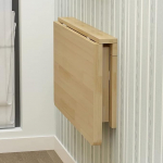 Robuster, an der Wand montierter Klapptisch f&uuml;r Waschk&uuml;che und K&uuml;che. Platzsparender Schreibtisch und Esstisch. 80 x 40 cm. Halterung im Lieferumfang enthalten.