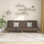 Diivanvoodi 2-kohaline Taupe 200 x 84,5 x 69 cm, diivanvoodi lamamispinnaga 200 x 100 cm, kompaktne elutoa diivanvoodi stuudiosse, k&ouml;&ouml;ki ja kontorisse